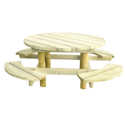 Table pique-nique en bois