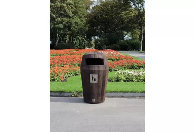 Visuel de la poubelle publique Everwood