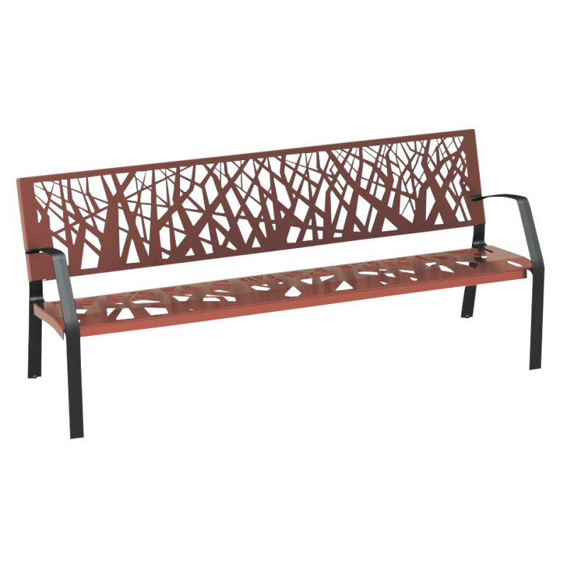 Banc Public En Metal 181 Cm Banc Public En Metal Maverick