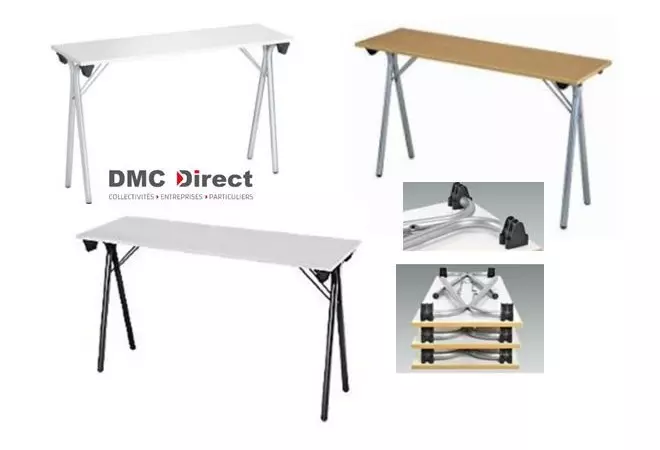Table de formation pieds pliants - DMC Direct