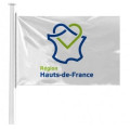 Drapeau Officiel horizontal - Région Haut de France - à hisser sur un mât - DMC Direct