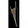 Visuel de la Corne d'Abondance lumineuse structure bambou - ornement de lampadaire - version nuit - DMC Direct