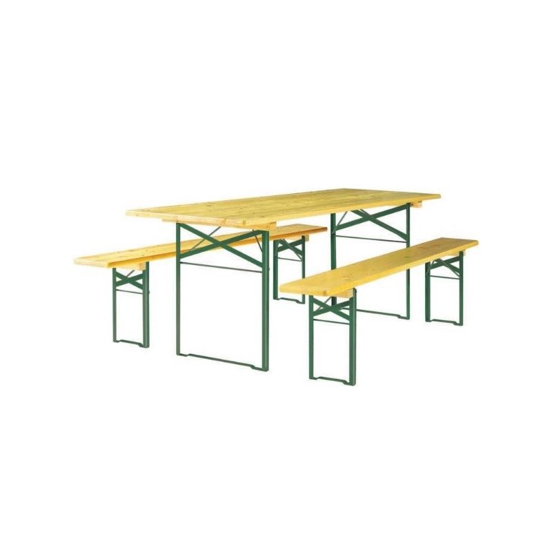 Table Et Bancs En Bois Pragues Table Pliante Avec Bancs Pour Salle Des Fetes