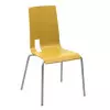 Chaise design Colin coque ergonomique bois pour salle de réunion ou Meeting