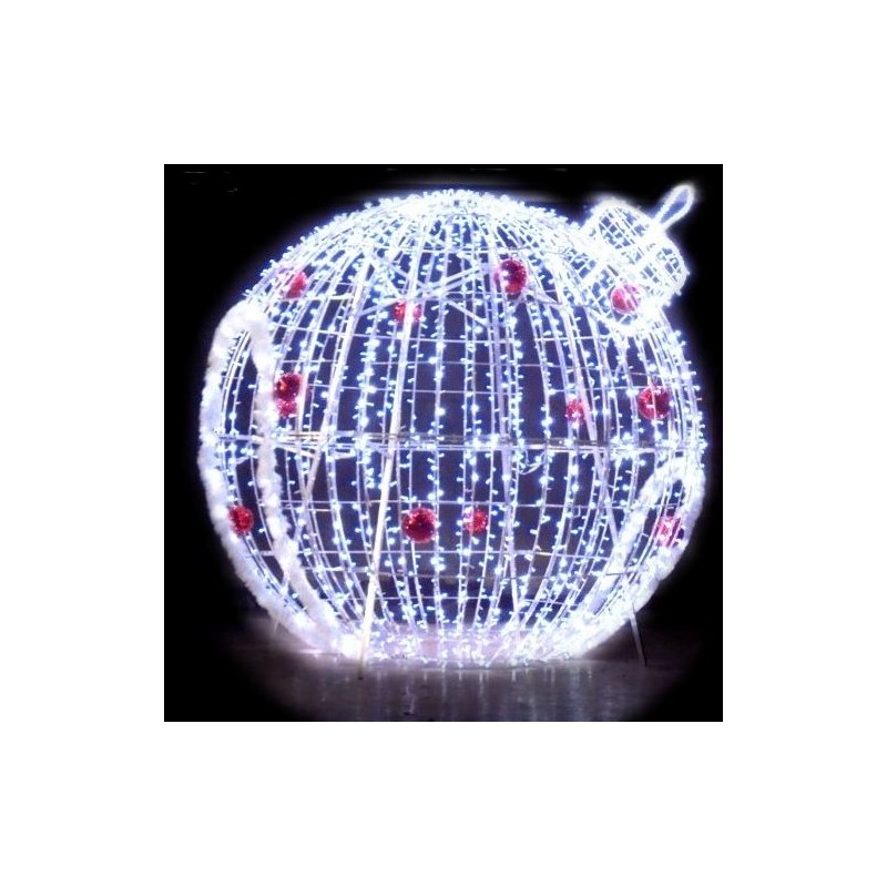 Igloo lumineux de Noël, décoration de Noël d