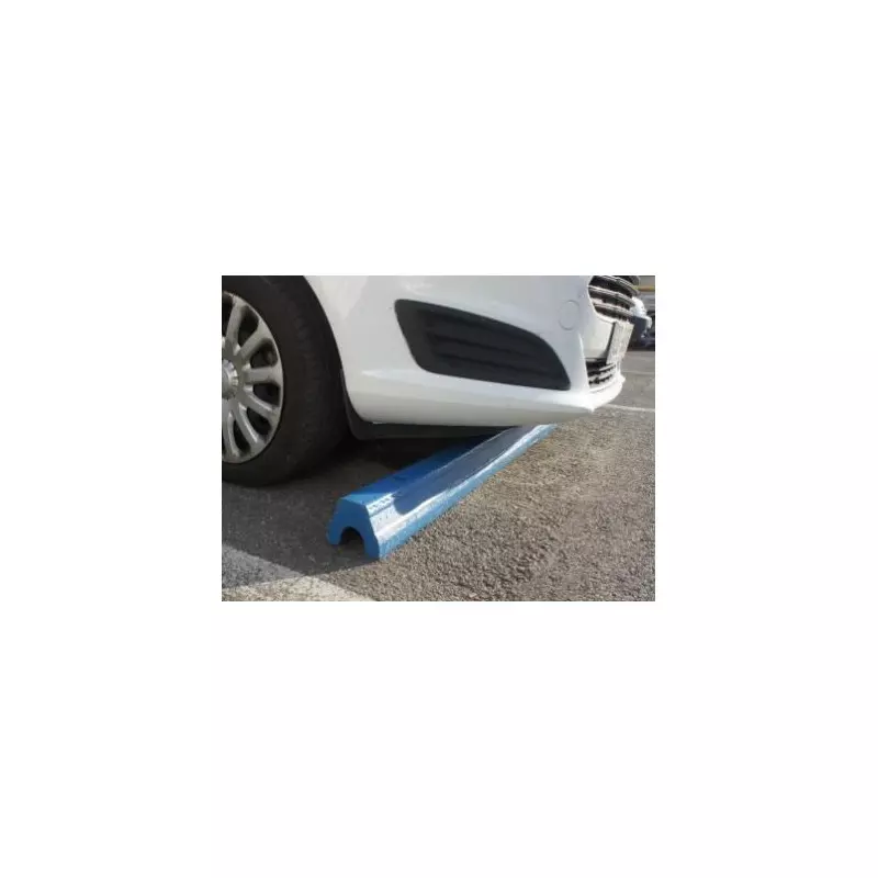 Butée de parking polyéthylène, butée de protection parking haute  résistance, butée de stationnement