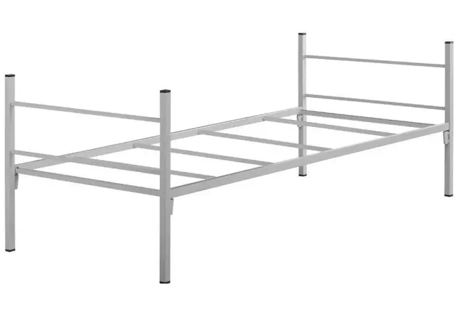Cadre de lit simple Léo en métal 190 x 90 cm - DMC Direct