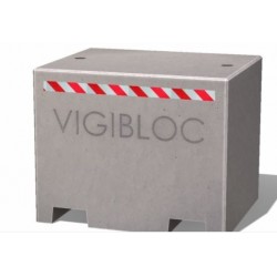 Borne bloc béton vigipirate anti attentat à la voiture bélier - DMC Direct