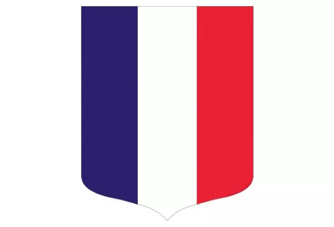 Porte-drapeaux écusson drapeau français gamme "Bon Plan"
