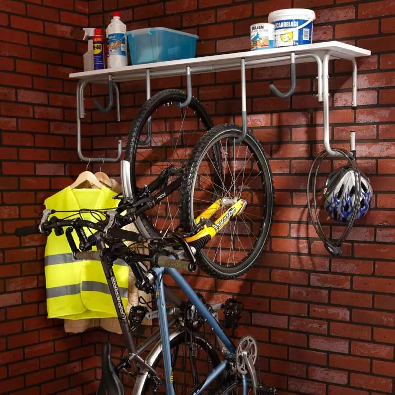 Support à vélo mural vertical, fixation murale pour vélo, rangement pour  vélo mural - DMC Direct