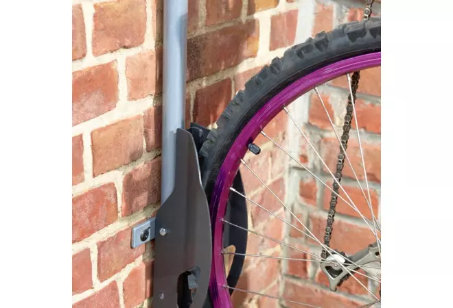 Support à vélo pour rangement de vélo à la verticale. range-vélo