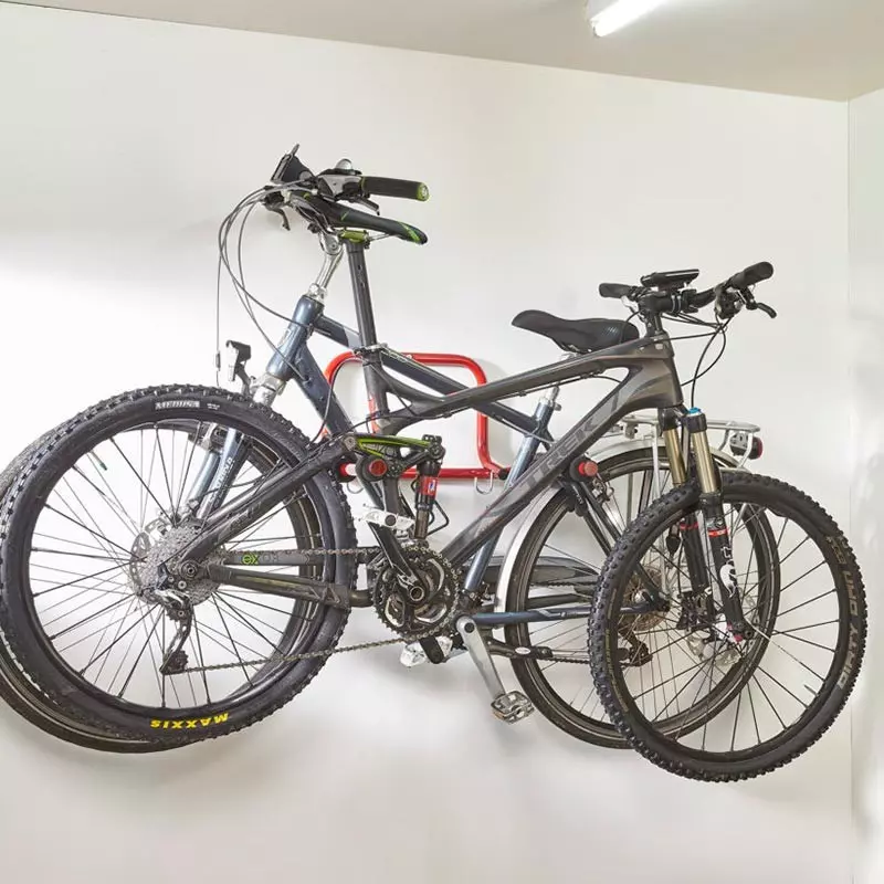 2 PCS Crochet de vélo Mur métallique Garage Porte-vélos 830