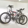Crochet mural pour ranger 2 vélos