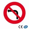 Panneau de circulation avec interdiction de tourner à gauche (B2a)
