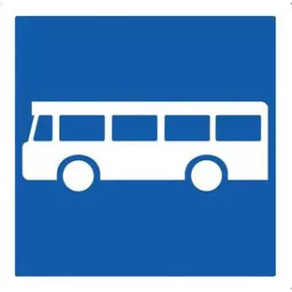 Panneau d'indication Arrêt d'autobus (C6)