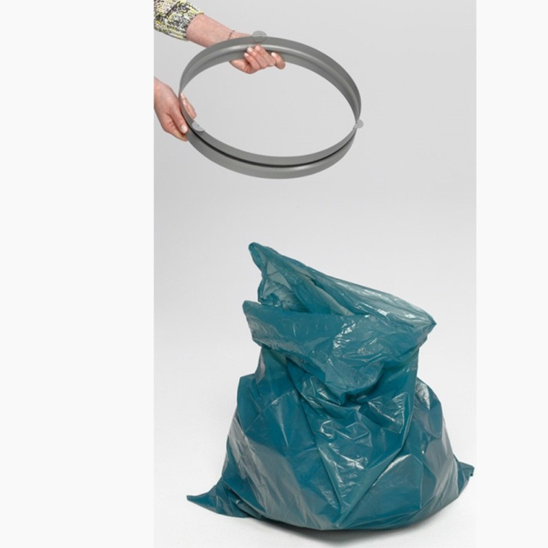 Cerclage pouvant servir sans le support de sac poubelle