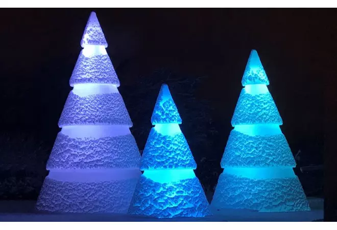 Sapin de Noël Extérieur à LED - 200 cm