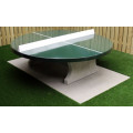 Table ping-pong en béton ronde