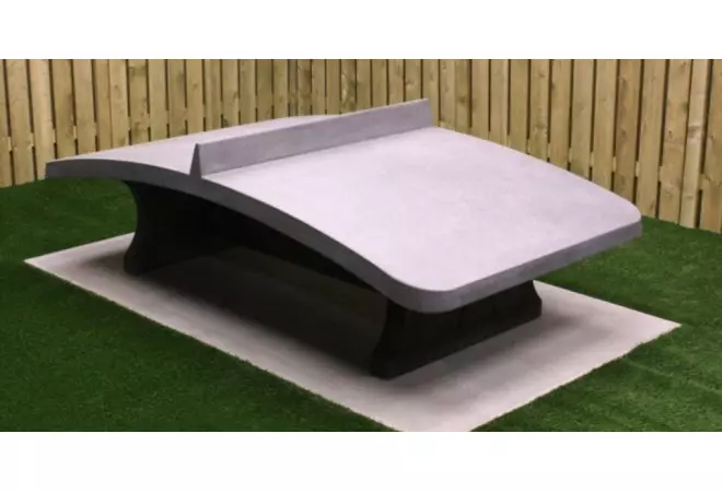 Table Footvolley en béton - Anthracite