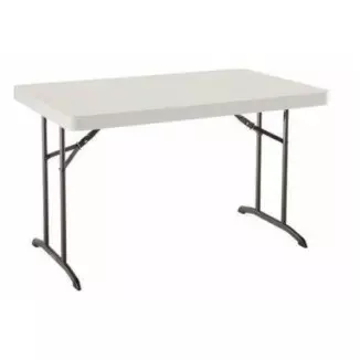 Table pliante rectangulaire en polypro