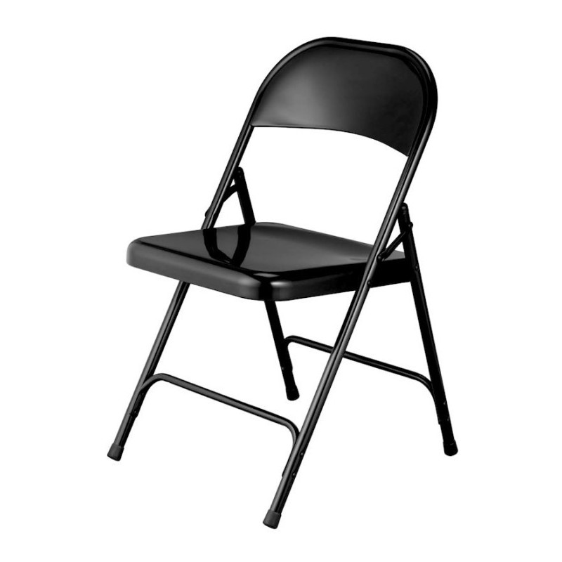 Chaise en métal, chaise pliante