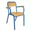 Visuel de la chaise scolaire pour enseignant