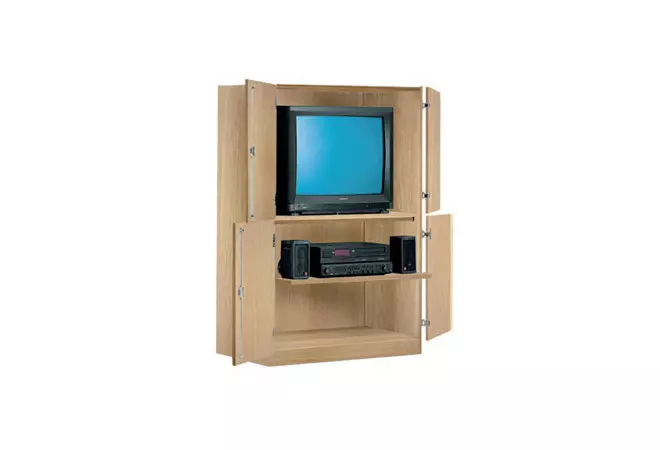 Visuel du meuble de rangement audiovisuel pour école - DMC Direct