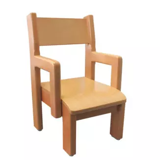 Chaise pour maternelle empilable en bois Louanne - DMC Direct