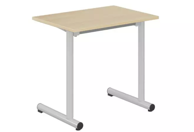 Table scolaire Pieds ronds : 70x50 cm