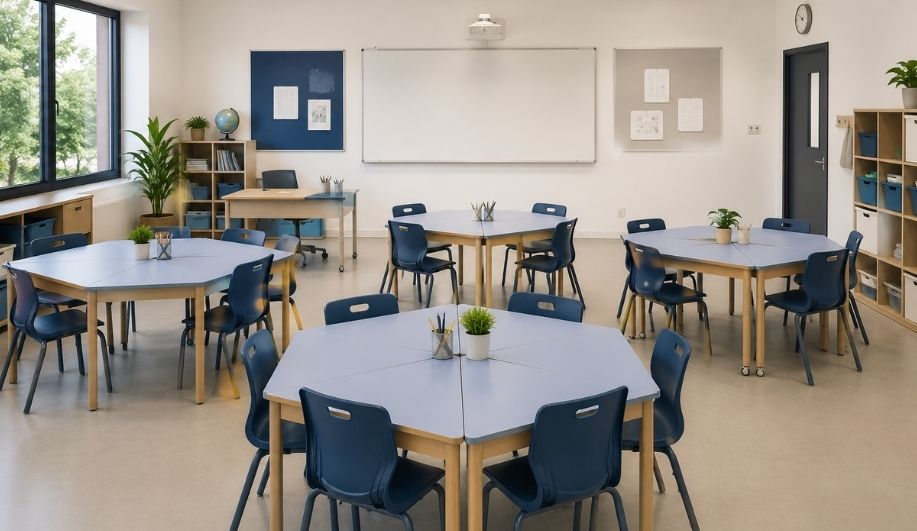 salle de classe modulable