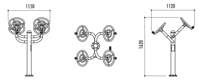 Caractéristiques techniques de la roue