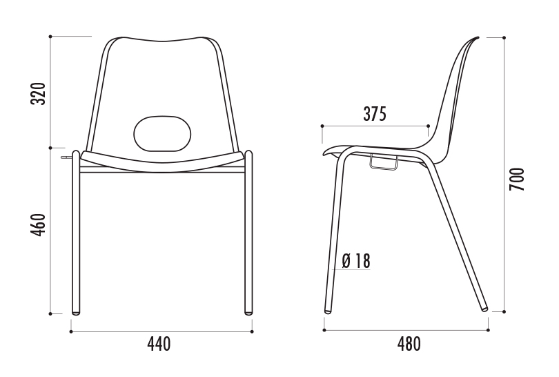 chaise pour collectivités dmc direct