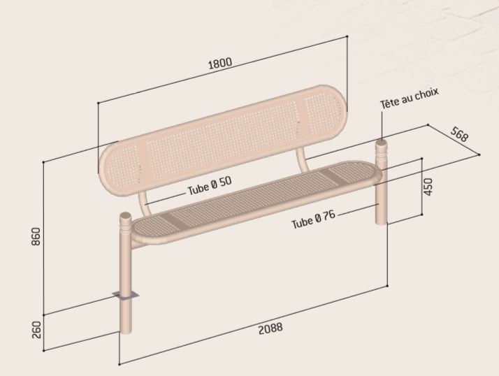 dessin-technique-du-banc-urbain-estoril.