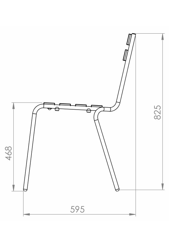 chaise de collectivités empilable dmc direct