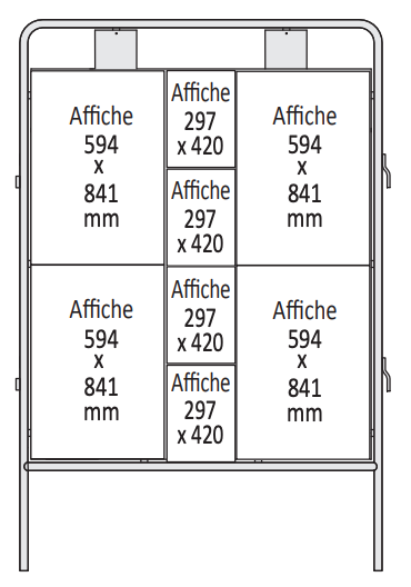 loi sur l'affichage des panneaux électoraux