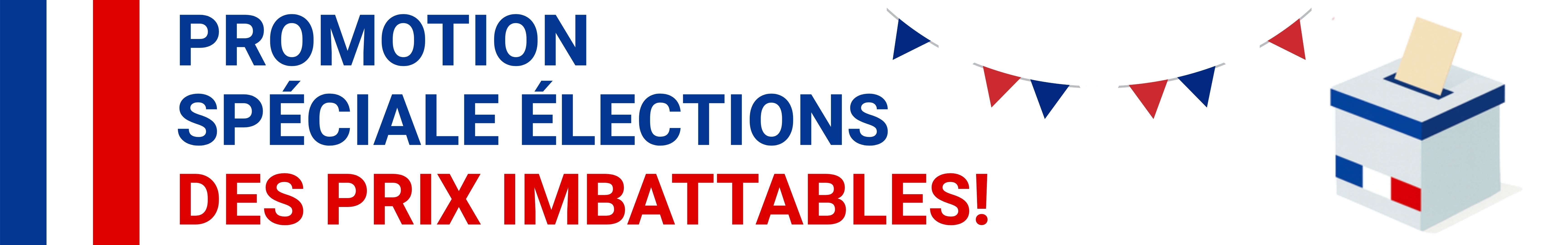 Matériel de vote en promotion