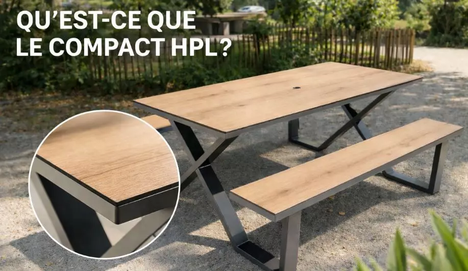 Tout savoir sur le mobilier urbain en compact