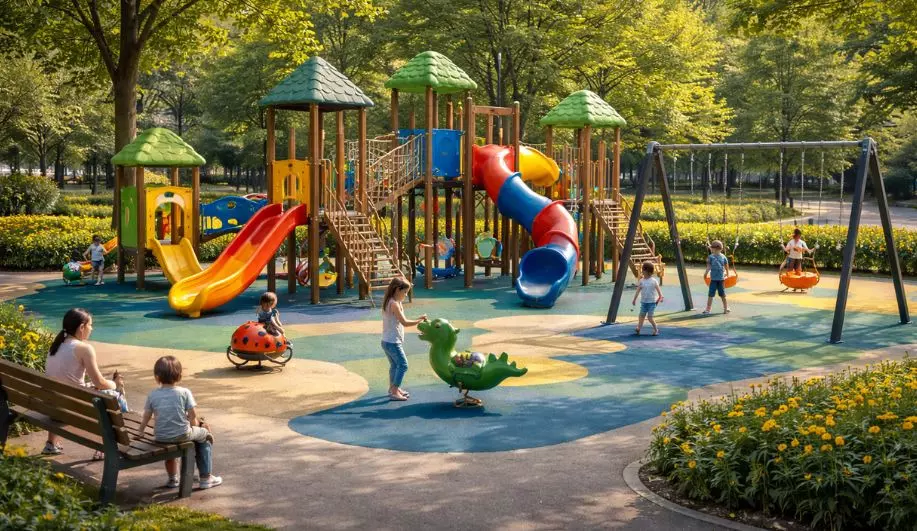 Aires de jeux, les normes à respecter